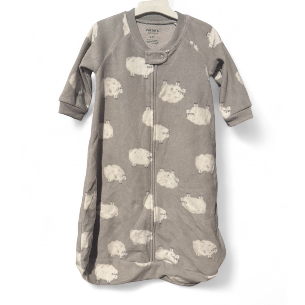 Carter's Soft Gray Sheep Sleep Sack
